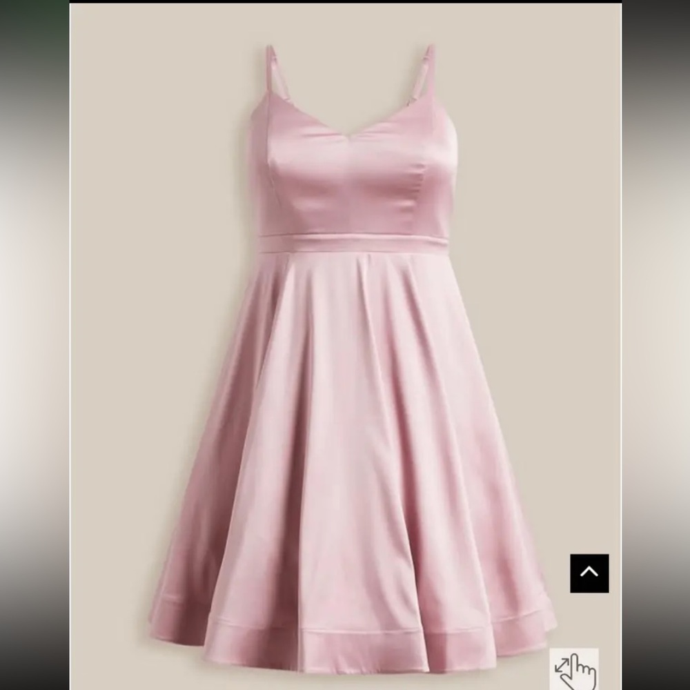 ISO Mini Satin Skater Dress SIZE 22 will pay retail price